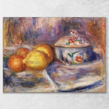 Frutta E Bomboniere Pierre-Auguste Renoir par565 quadro stampato su tela