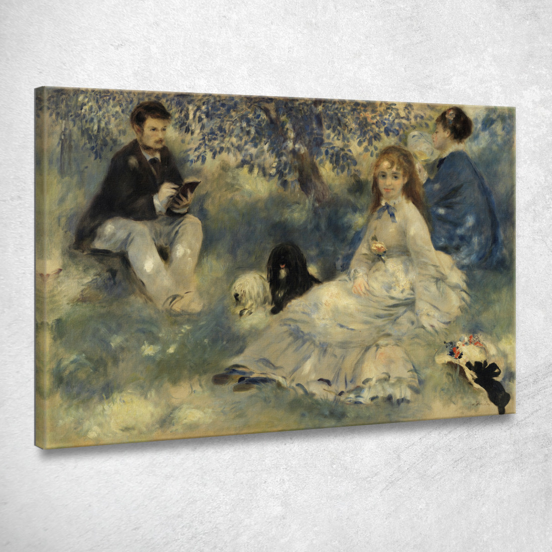 Famiglia Henriot Pierre-Auguste Renoir par569 quadro stampato su tela