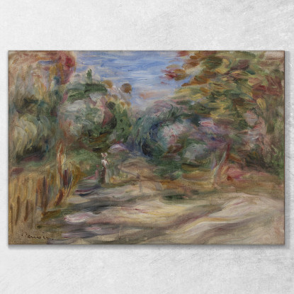 Paesaggio Pierre-Auguste Renoir par573 quadro stampato su tela