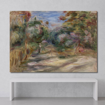 Paesaggio Pierre-Auguste Renoir par573 quadro stampato su tela