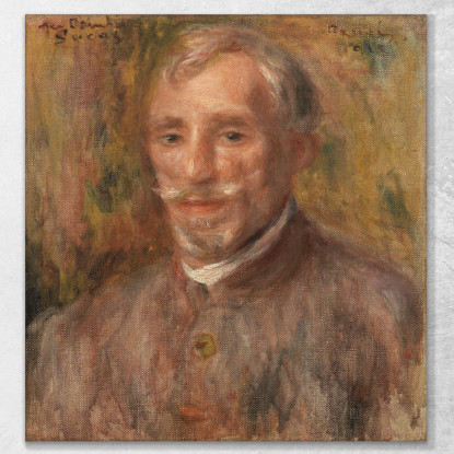 Ritratto Di Félix Hippolyte-Lucas 1918 Pierre-Auguste Renoir par596 quadro stampato su tela