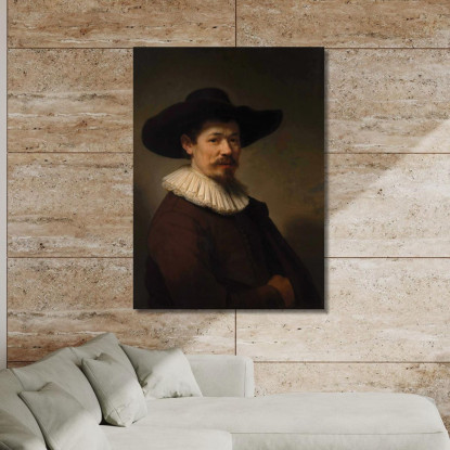 Hermann Doomer Rembrandt van Rijn rvr63 quadro stampato su tela