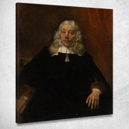 Ritratto Di Un Uomo Dai Capelli Bianchi Rembrandt van Rijn rvr131 quadro stampato su tela