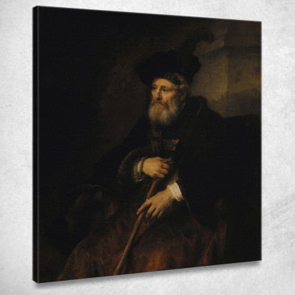 Ritratto Di Vecchio 2 Rembrandt van Rijn rvr137 quadro stampato su tela