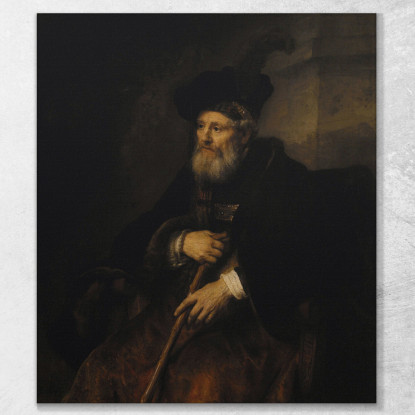 Ritratto Di Vecchio 2 Rembrandt van Rijn rvr137 quadro stampato su tela