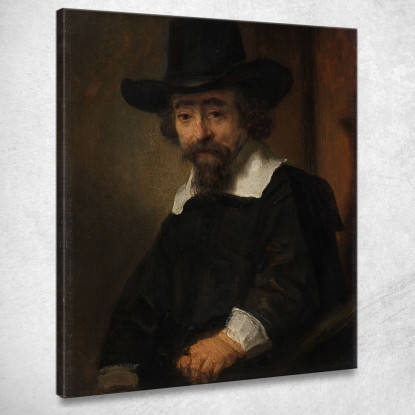 Ritratto Di Efraim Bueno Rembrandt van Rijn rvr140 quadro stampato su tela