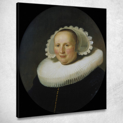 Ritratto Di Maertgen Van Bilderbeecq Rembrandt van Rijn rvr144 quadro stampato su tela