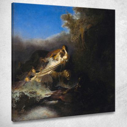 Il Rapimento Di Proserpina Rembrandt van Rijn rvr200 quadro stampato su tela