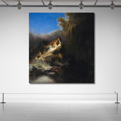 Il Rapimento Di Proserpina Rembrandt van Rijn rvr200 quadro stampato su tela