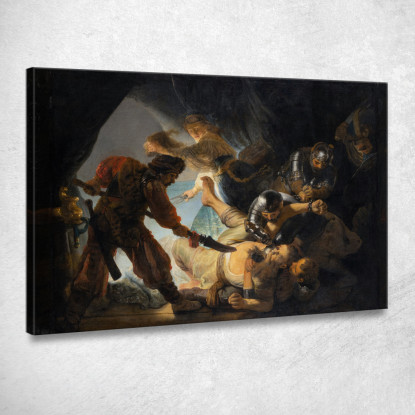 L'Accecamento Di Sansone Rembrandt van Rijn rvr209 quadro stampato su tela