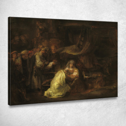 La Circoncisione Rembrandt van Rijn rvr212 quadro stampato su tela