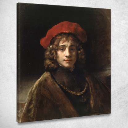 Tito Il Figlio Dell'Artista Rembrandt van Rijn rvr262 quadro stampato su tela