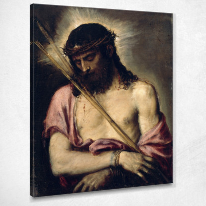 Ecce Homo Titian Tiziano Vecellio ttn25 quadro stampato su tela