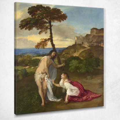 Noli E Tangere Titian Tiziano Vecellio ttn39 quadro stampato su tela