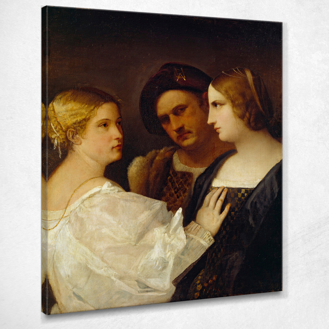 L'Appello Titian Tiziano Vecellio ttn61 quadro stampato su tela