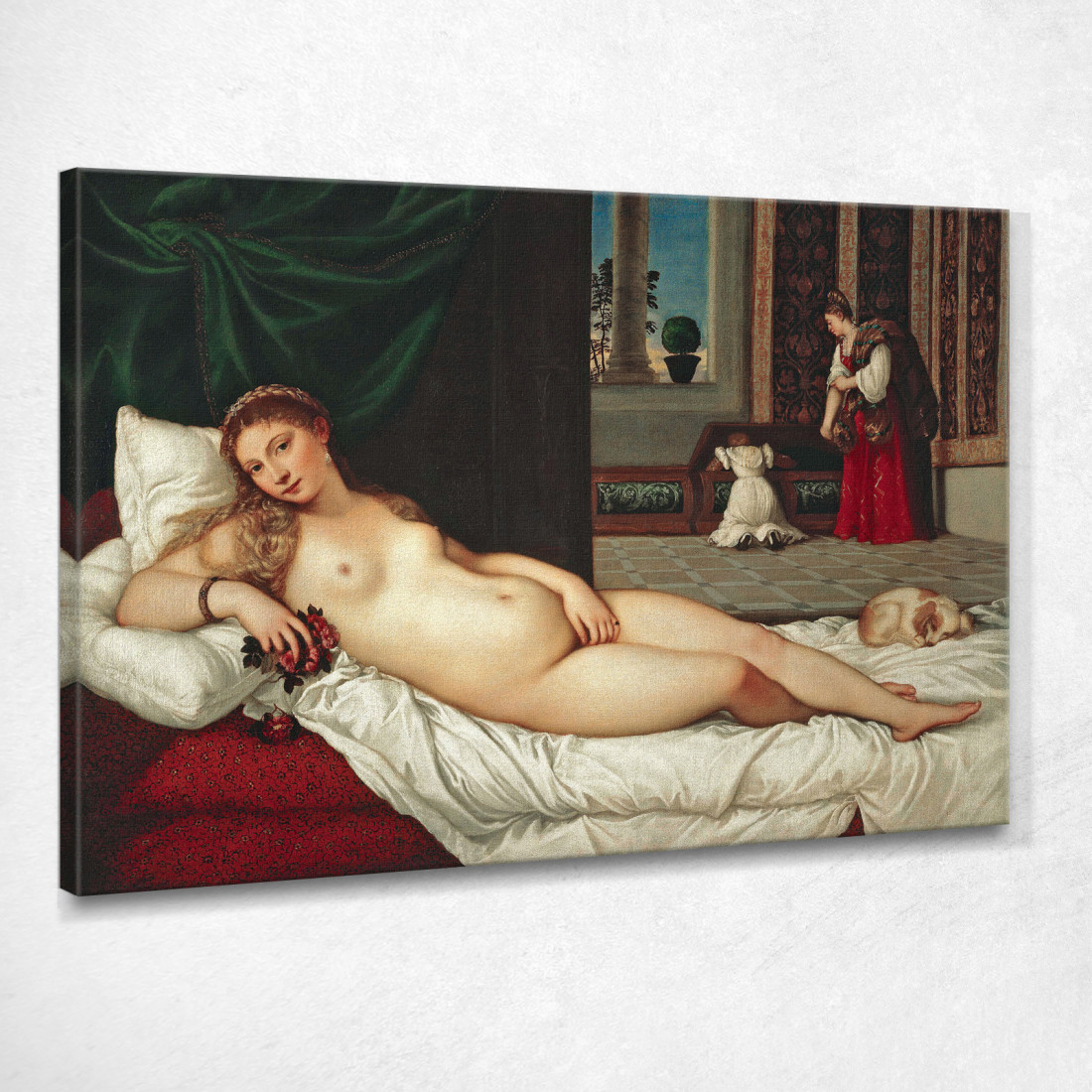 Venere Di Urbino Titian Tiziano Vecellio ttn77 quadro stampato su tela