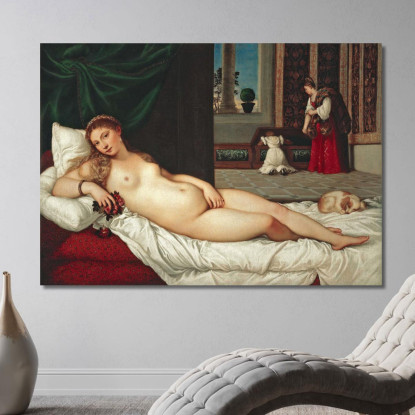 Venere Di Urbino Titian Tiziano Vecellio ttn77 quadro stampato su tela