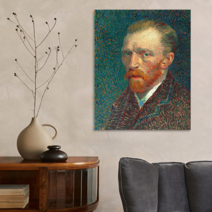 Autoritratto 1887 Vincent van Gogh vvg17 quadro stampato su tela