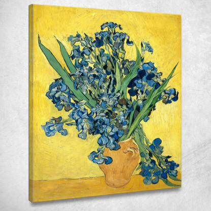 Iris Vincent van Gogh vvg27 quadro stampato su tela