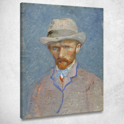 Autoritratto Vincent van Gogh vvg37 quadro stampato su tela