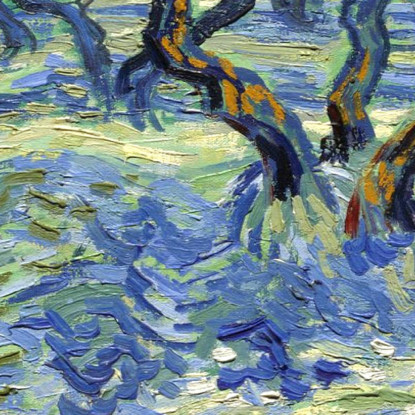 Frutteto Di Ulivi Vincent van Gogh vvg67 quadro stampato su tela