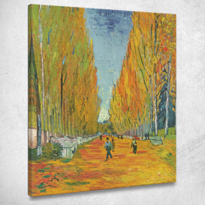 Gli Alyscamps Vincent van Gogh vvg85 quadro stampato su tela