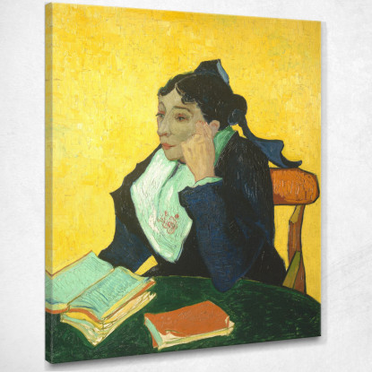 La Madame Joseph-Michel Arlesiana Vincent van Gogh vvg141 quadro stampato su tela