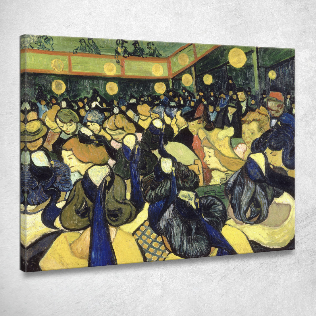 La Sala Da Ballo Di Arles Vincent van Gogh vvg167 quadro stampato su tela