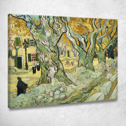 I Riparatori Stradali Vincent van Gogh vvg175 quadro stampato su tela