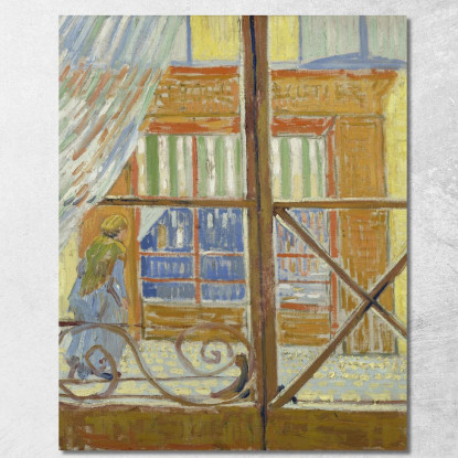 Veduta Di Una Macelleria Vincent van Gogh vvg181 quadro stampato su tela