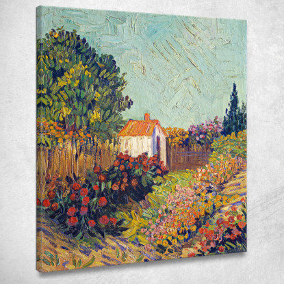 Paesaggio Vincent van Gogh vvg231 quadro stampato su tela