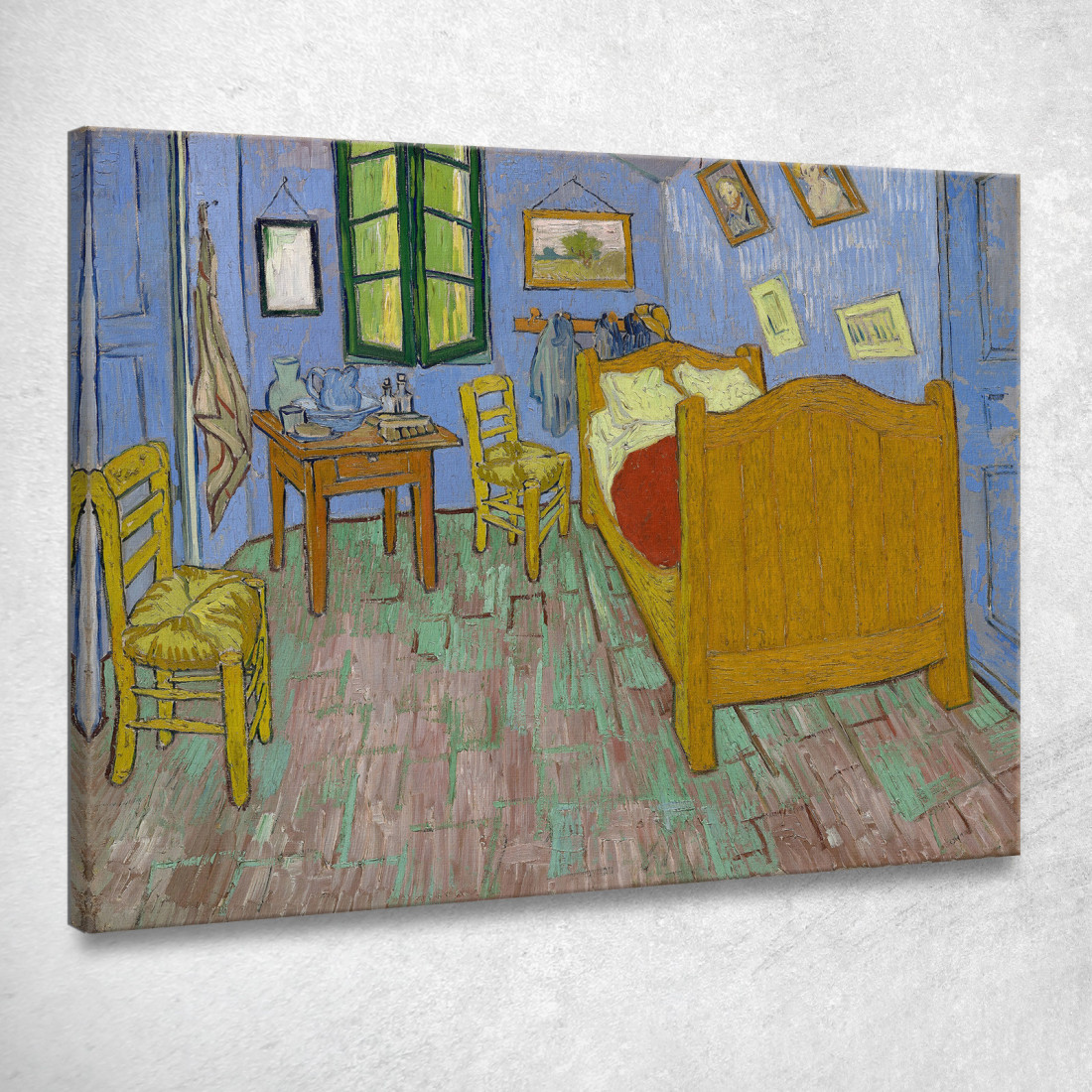 La Camera Da Letto Vincent van Gogh vvg282 quadro stampato su tela