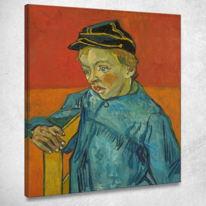 Lo Scolaro Camille Roulin Vincent van Gogh vvg294 quadro stampato su tela