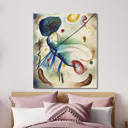 Acquerello Con Tratto Wassily Kandinsky wk11 quadro stampato su tela