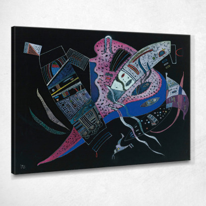 Concentrati Wassily Kandinsky wk39 quadro stampato su tela