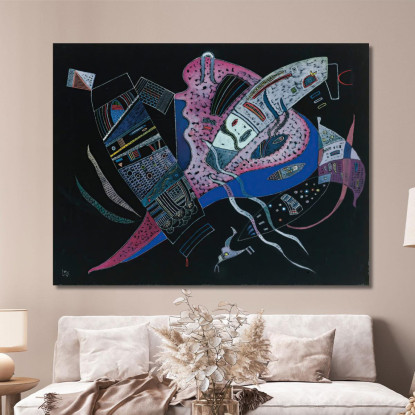 Concentrati Wassily Kandinsky wk39 quadro stampato su tela