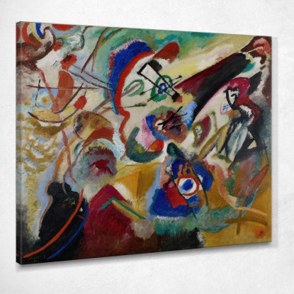 Frammento 2 Per La Composizione Vii  Wassily Kandinsky wk64 quadro stampato su tela