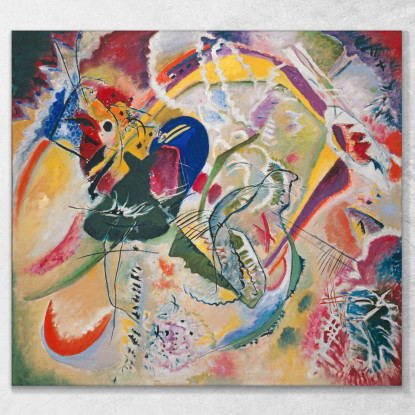 Improvvisazione 35 1914 Wassily Kandinsky wk90 quadro stampato su tela