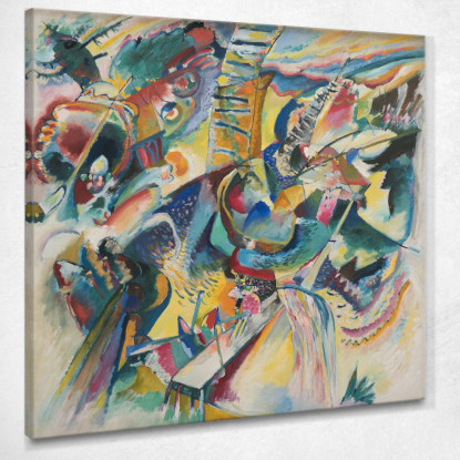 Gola Di Improvvisazione Wassily Kandinsky wk92 quadro stampato su tela