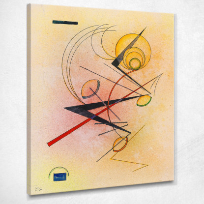 Poco Caldo Wassily Kandinsky wk115 quadro stampato su tela