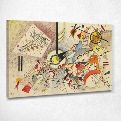 Senza Titolo 1923 Wassily Kandinsky wk157 quadro stampato su tela