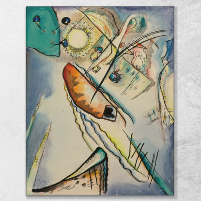 Senza Titolo Senza Titolo 3 Wassily Kandinsky wk172 quadro stampato su tela