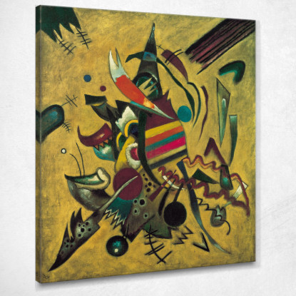 Punti 1920 Wassily Kandinsky wk190 quadro stampato su tela