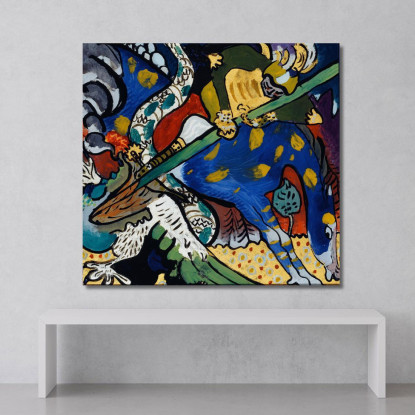 San Giorgio I Wassily Kandinsky wk202 quadro stampato su tela