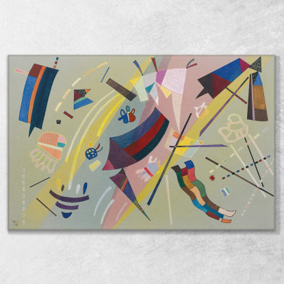 Senza Titolo Wassily Kandinsky wk204 quadro stampato su tela