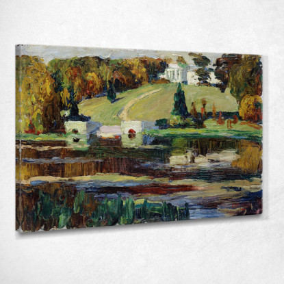 Schizzo Per La Caduta Di Akhtyrka Wassily Kandinsky wk212 quadro stampato su tela