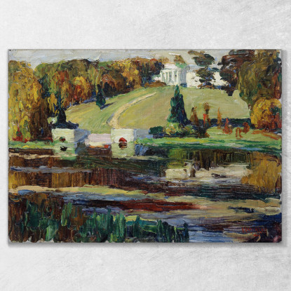 Schizzo Per La Caduta Di Akhtyrka Wassily Kandinsky wk212 quadro stampato su tela