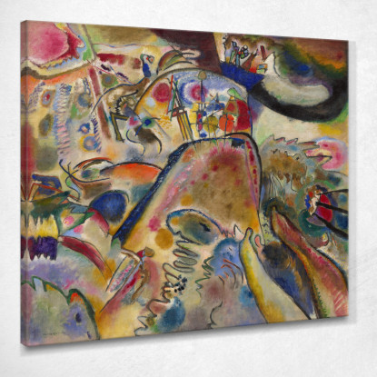 Piccoli Piaceri Wassily Kandinsky wk214 quadro stampato su tela