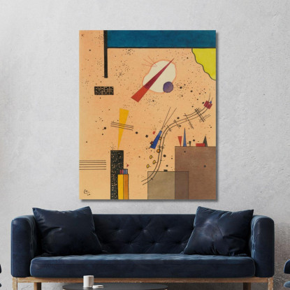 Spruzzo A Siringa Wassily Kandinsky wk216 quadro stampato su tela