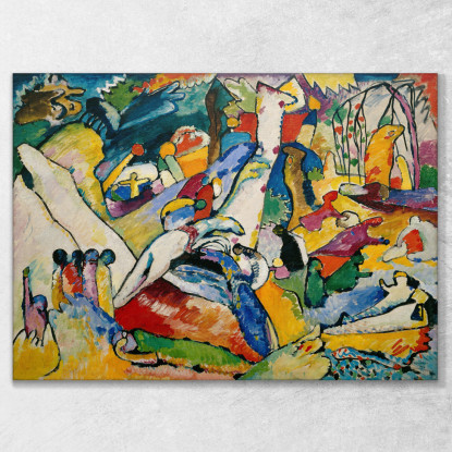 Studio Per Composizione Il Wassily Kandinsky wk226 quadro stampato su tela